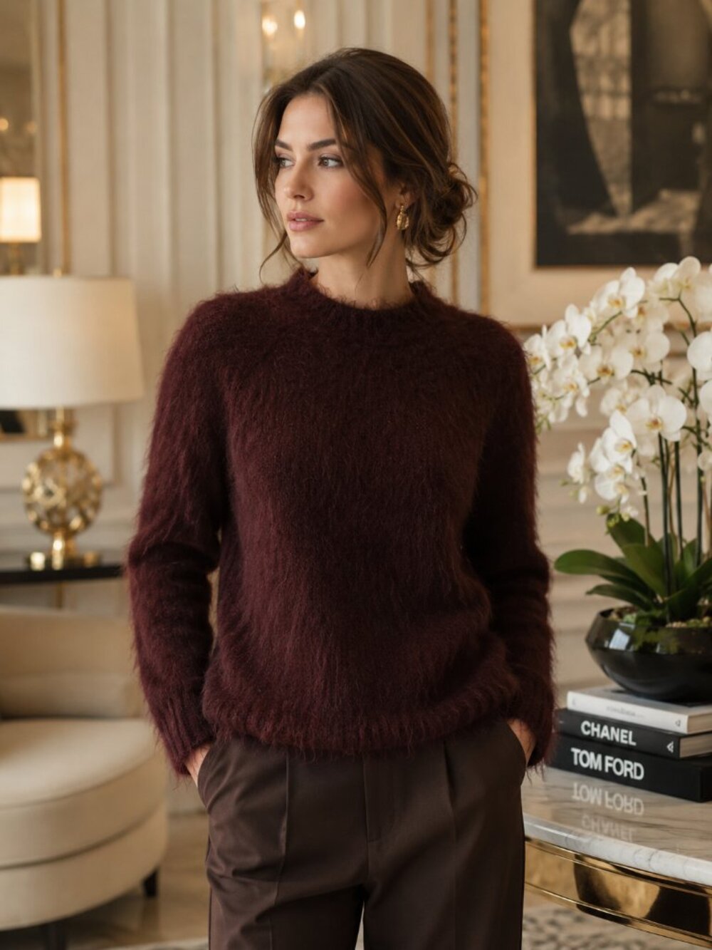 Max Mara Mohair Blend Sweater – Women's Small – Sample Item
